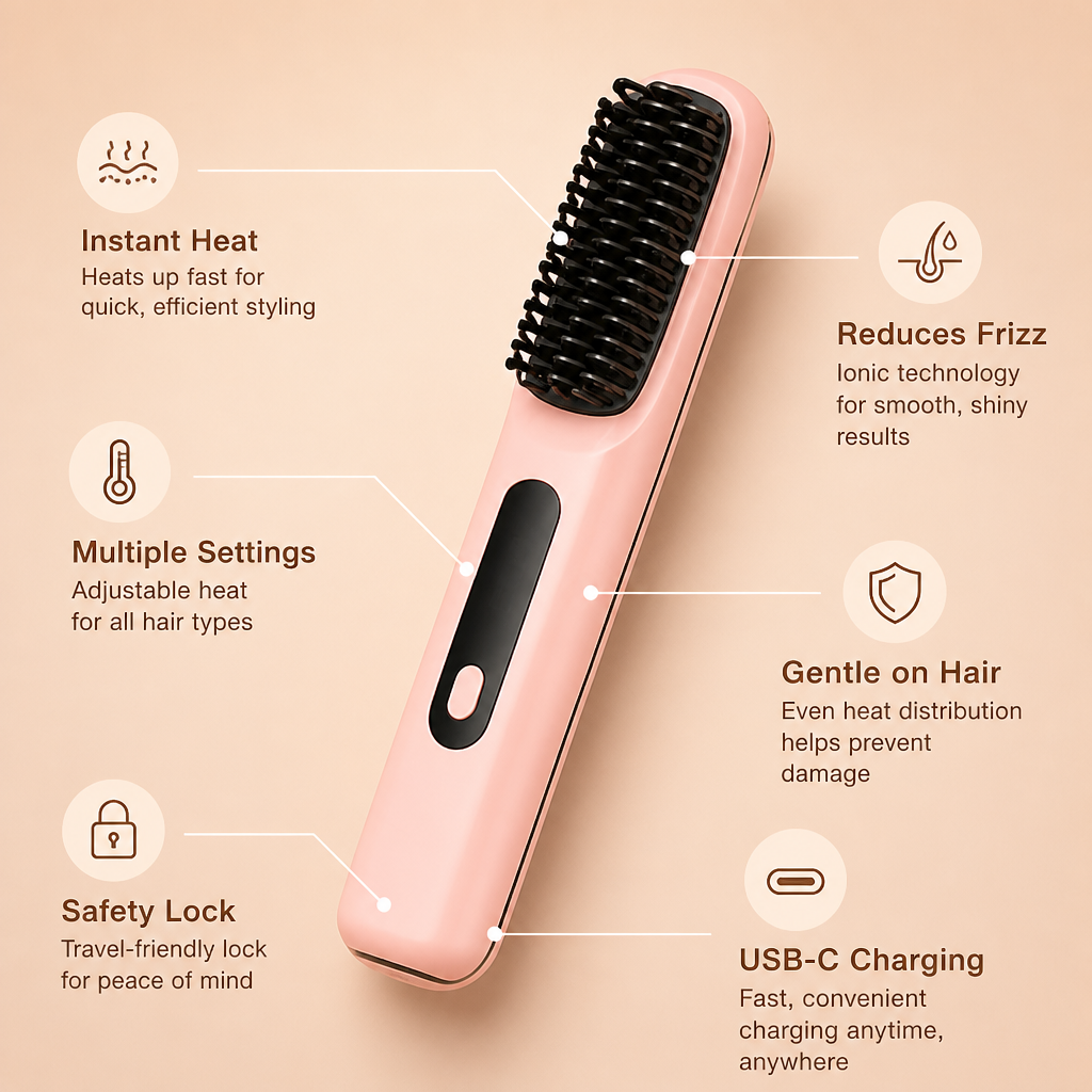 LumiLuxe™ — Effortless Salon-Perfect Hair That Protects and Shines Every Time