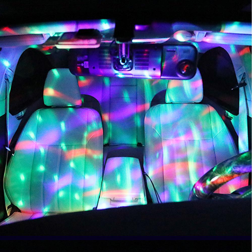 Mini Disco Ball with Music Sensor and USB Connection