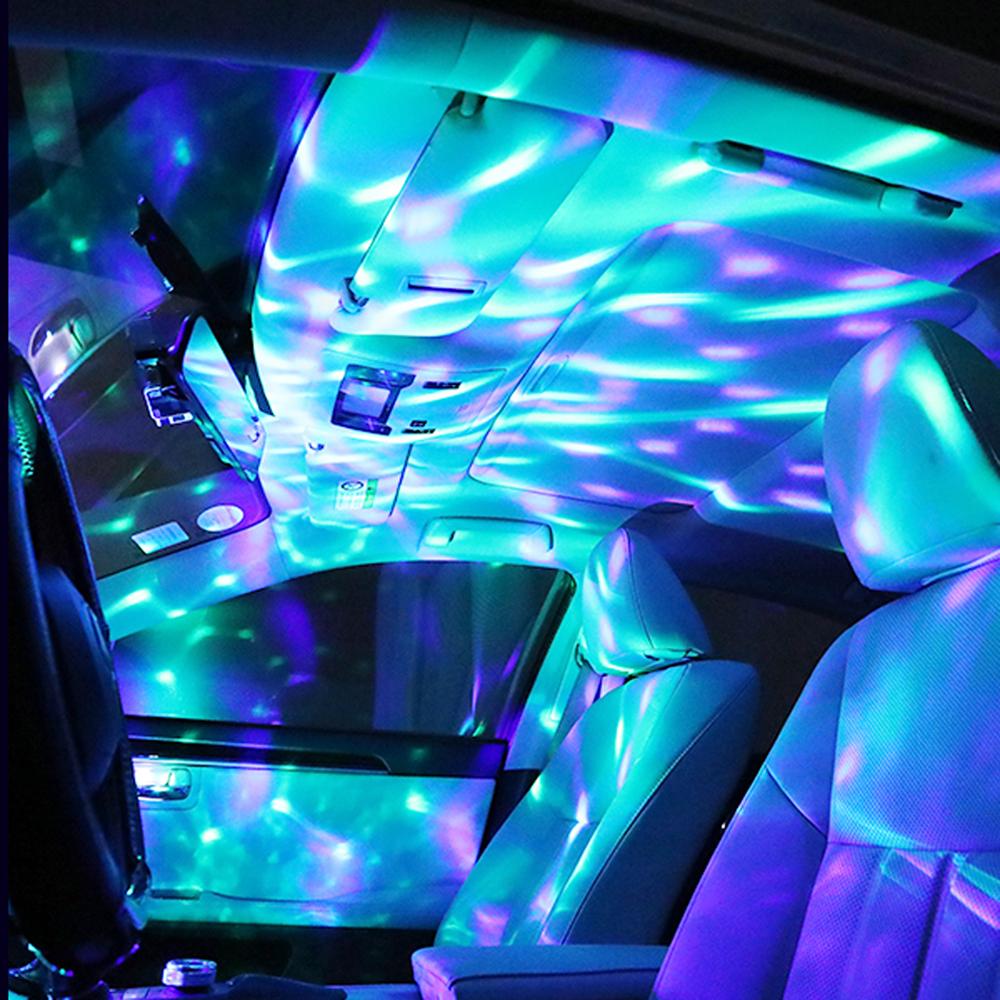 Mini Disco Ball with Music Sensor and USB Connection