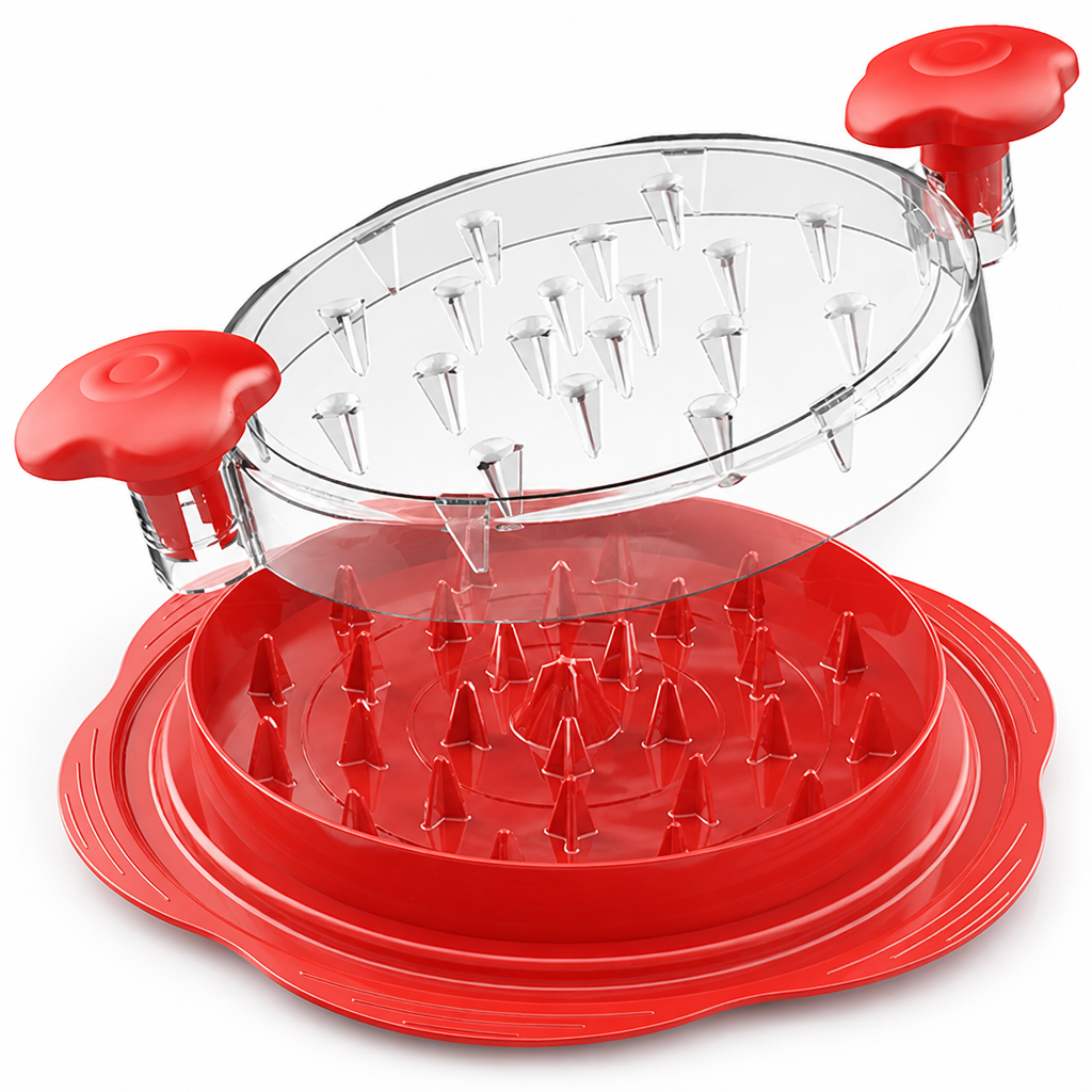 Ergonomic Non-Slip Twist Chicken Shredder Tool (BPA-Free)