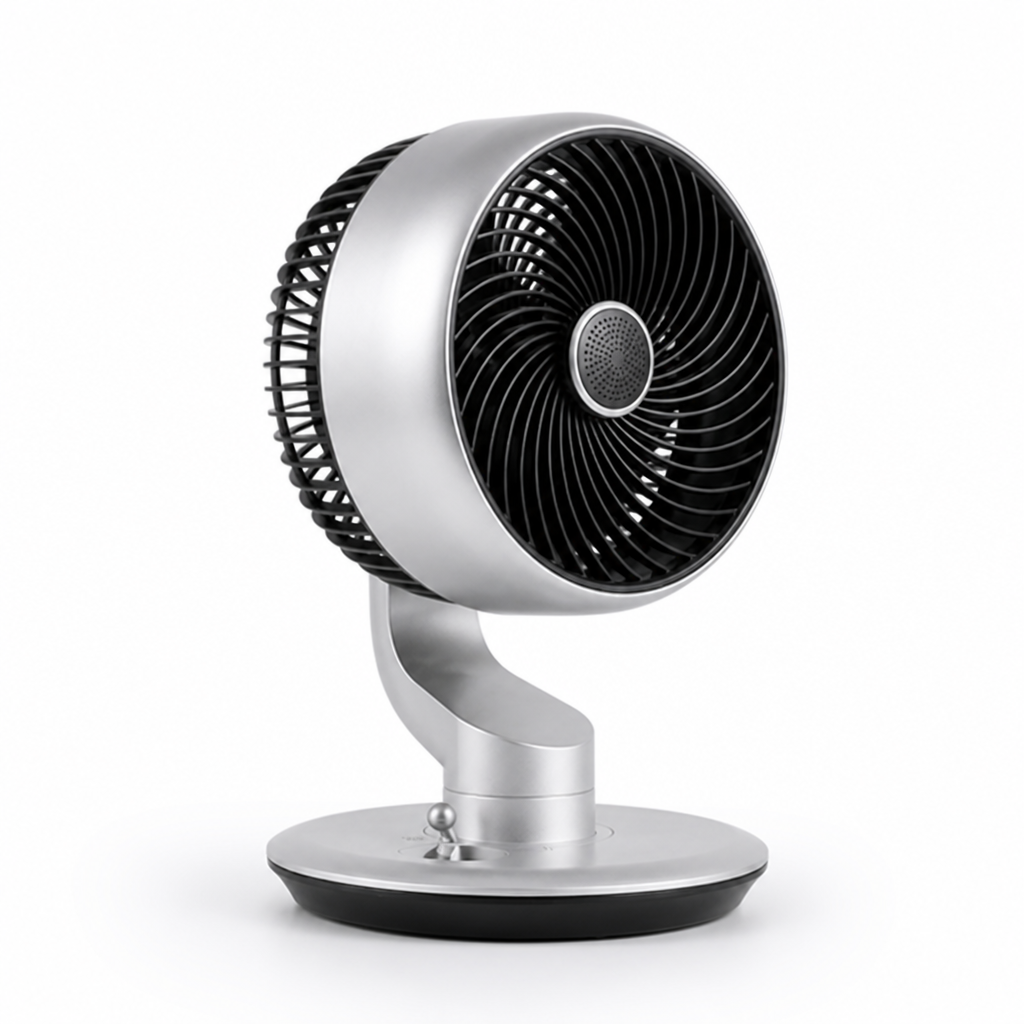 Cordless Rechargeable Suction-Cup Desk Fan