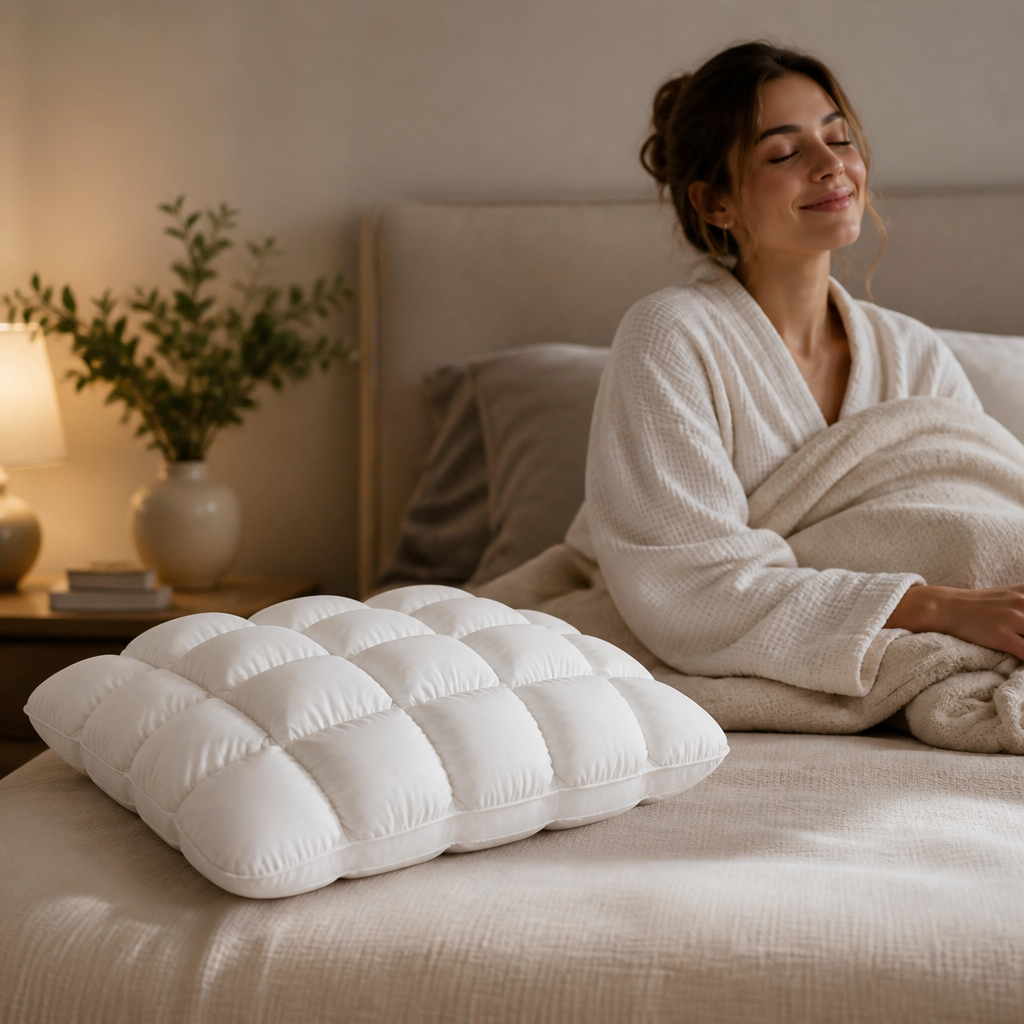 SomniCloud™ — Sleep Cool, Wake Energized, and Say Goodbye to Neck Pain