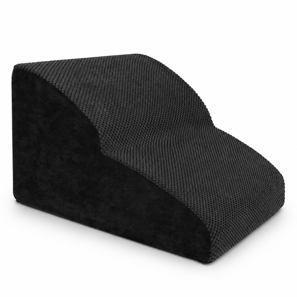 High-Density Foam & Non-Slip Pet Stairs (Two-Step)