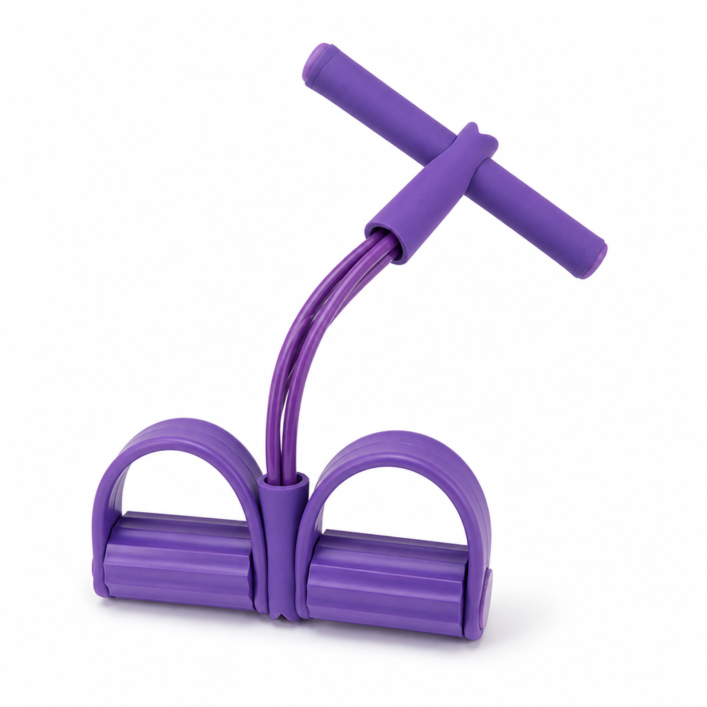 Non-Slip Foot Loops & Soft-Handle Resistance Band Set