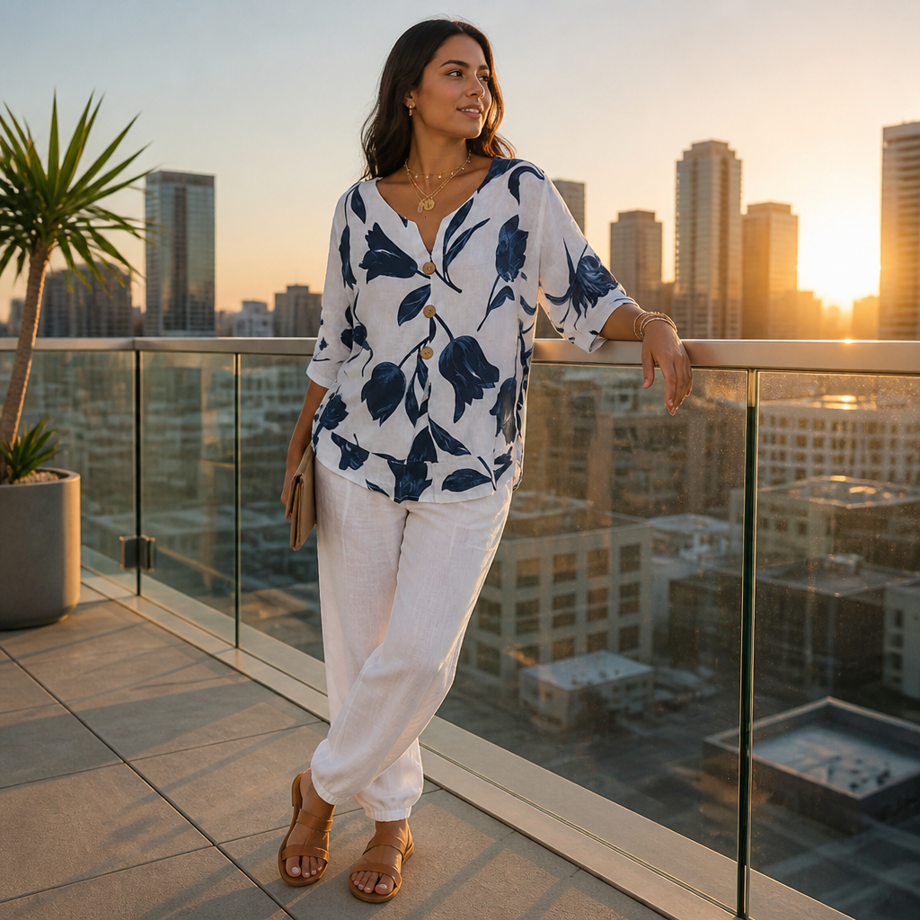 BreezeFlow™ — Experience All-Day Cool Confidence and Effortless Elegance