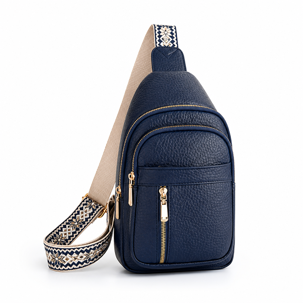 Anti-Slash RFID-Blocking Water-Repellent Crossbody Bag