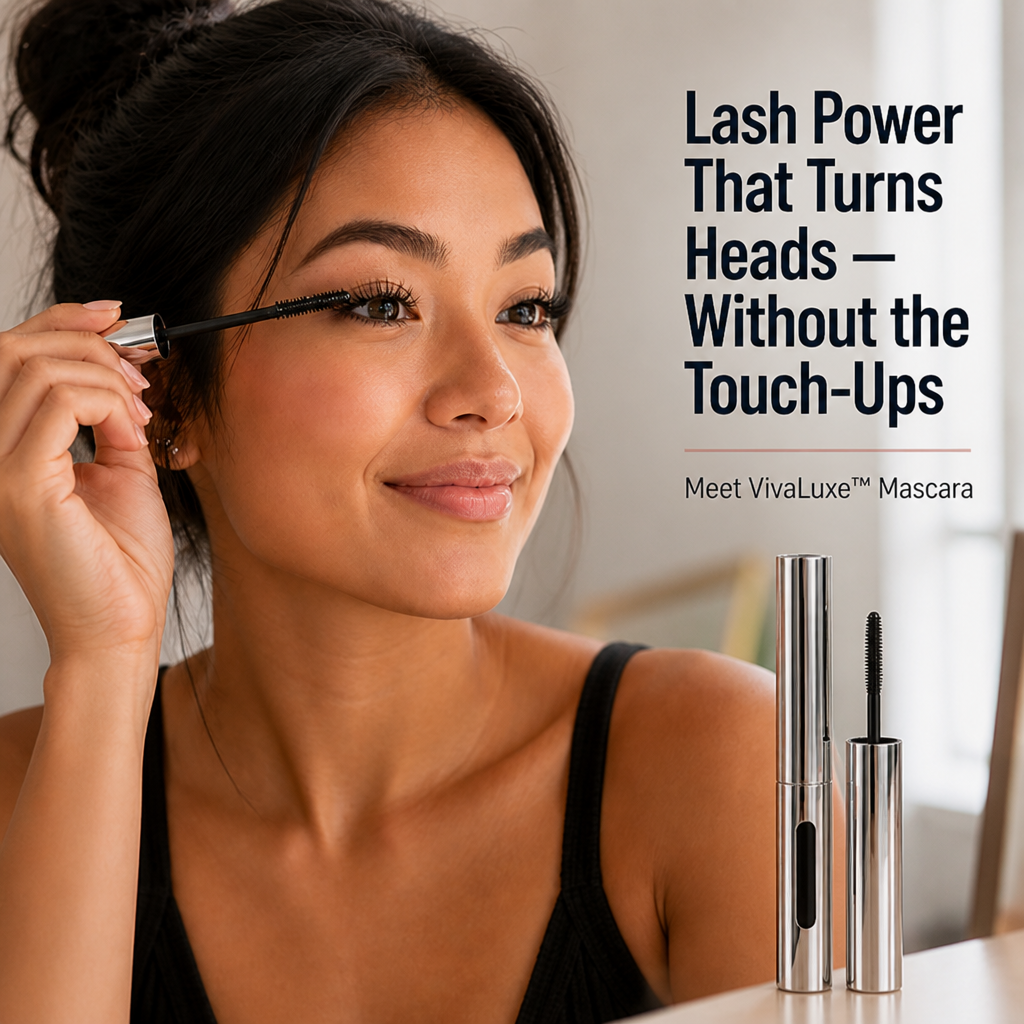 VivaLuxe™ Mascara — Lash Power That Turns Heads and Lights Up Your Confidence