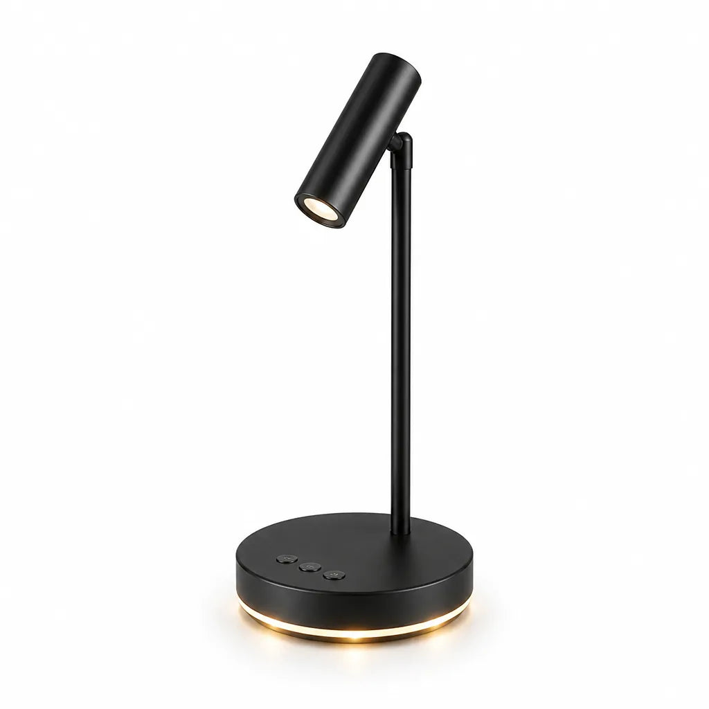 Cordless Rechargeable Stepless Dimming LED Desk Lamp (3-Mode Color Temperature)