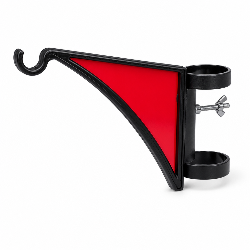 Tool-Free Weatherproof Metal Fence Hook