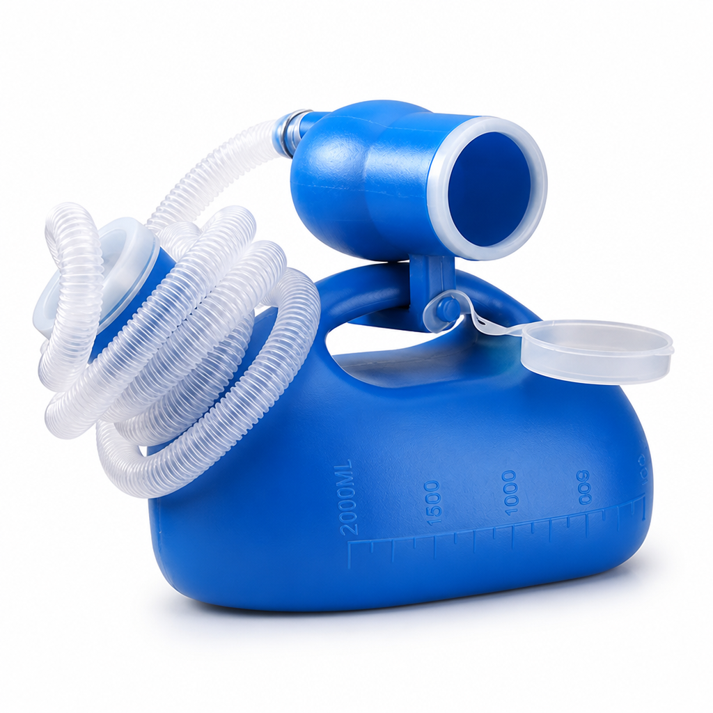 2L Capacity Adjustable Hose Portable Urinal