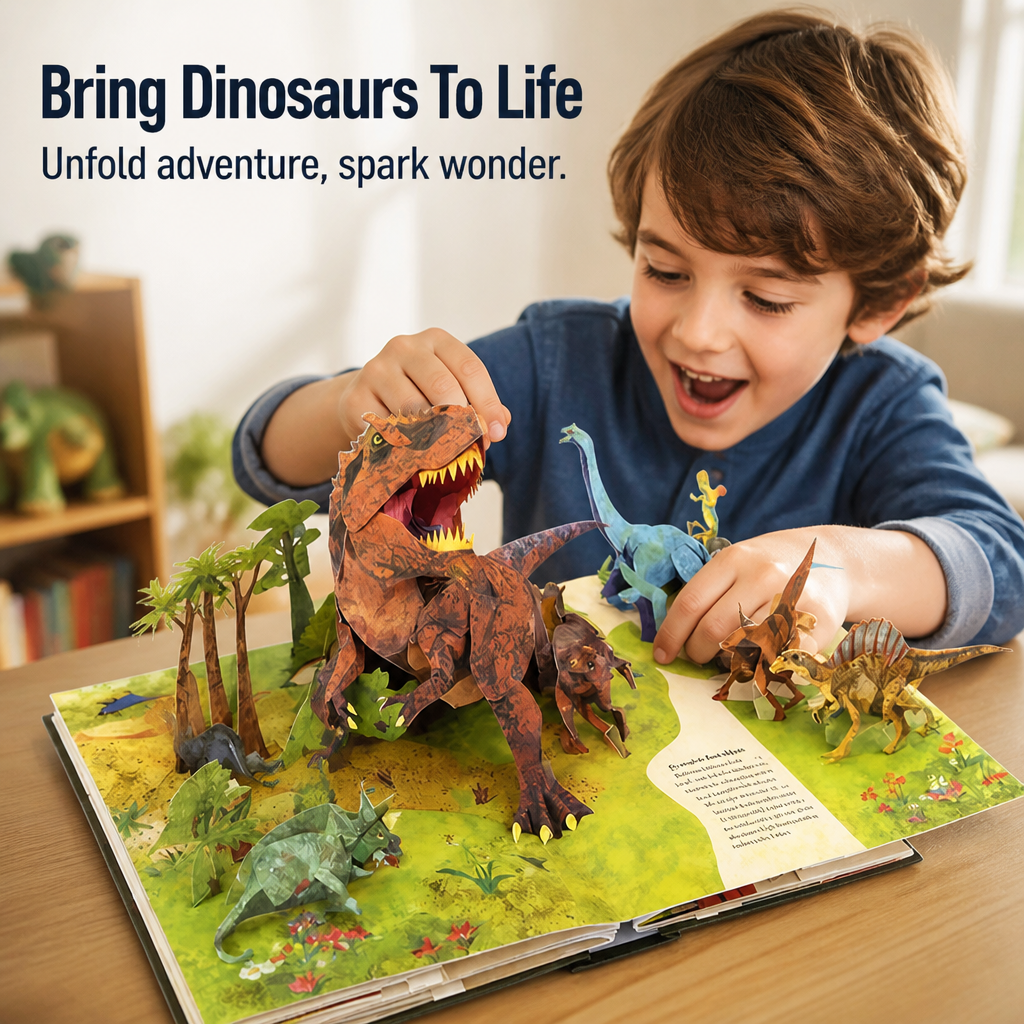 JurassiCraft™ — Ignite Your Child’s Imagination with Jaw-Dropping Dinosaur Adventures