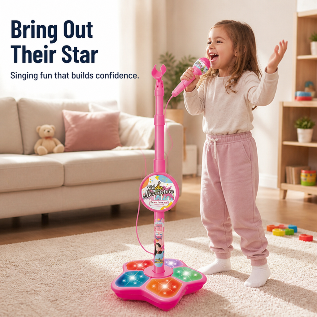 GlowMuse™ Karaoke Set — Ignite Your Child’s Unstoppable Confidence and Joyful Creativity