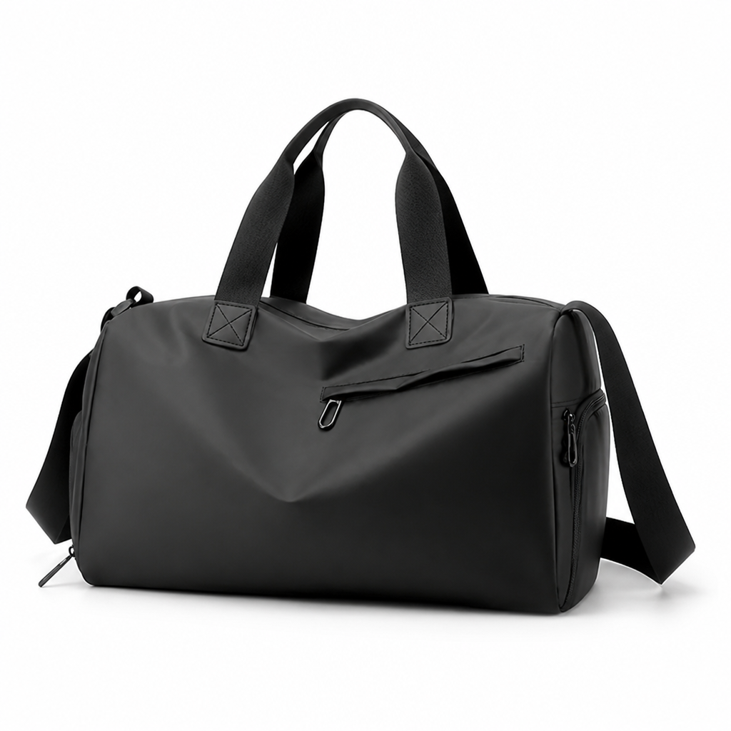 Waterproof Oxford Sports Bag (Shoe Compartment & Bottom Pocket)