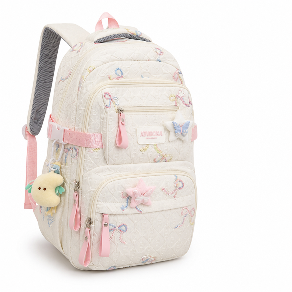 Ergonomic S-Shaped Straps Large-Capacity Women's Backpack