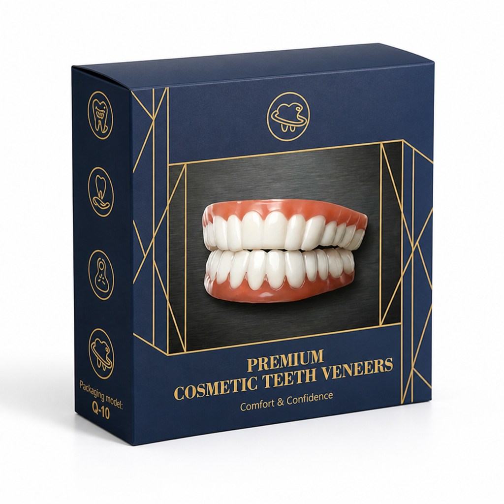 Full-Coverage Removable Cosmetic Tooth Cover (Upper & Lower)
