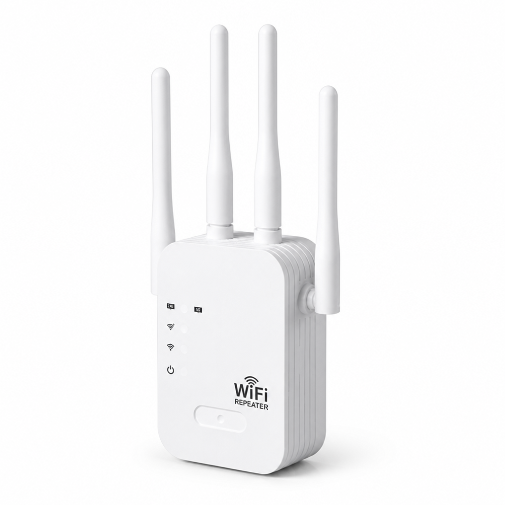 Dual-Band 1200 Mbps Wi-Fi Range Extender (Indoor/Outdoor)