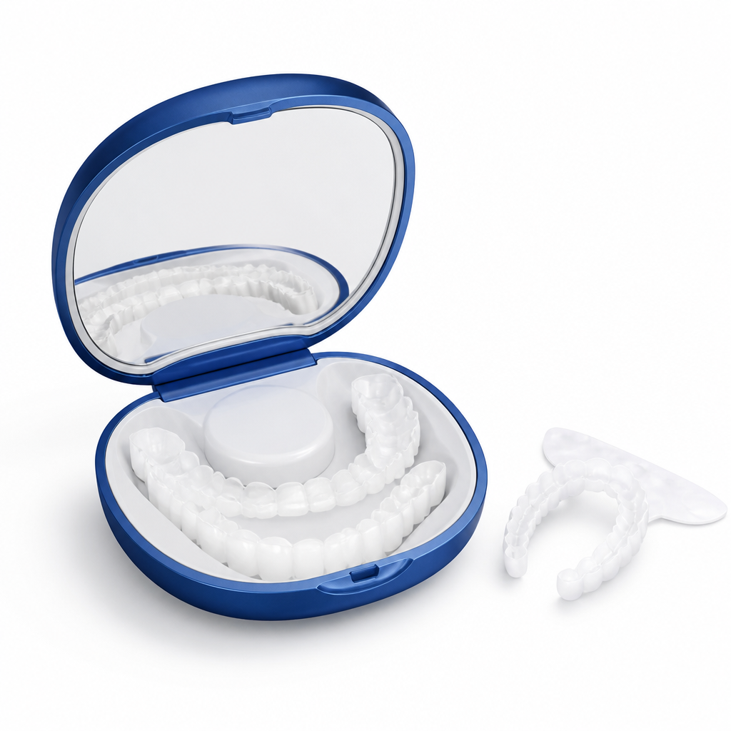 Ultra-Thin Acrylic Open-Palate Removable Veneers (With Molding Kit)