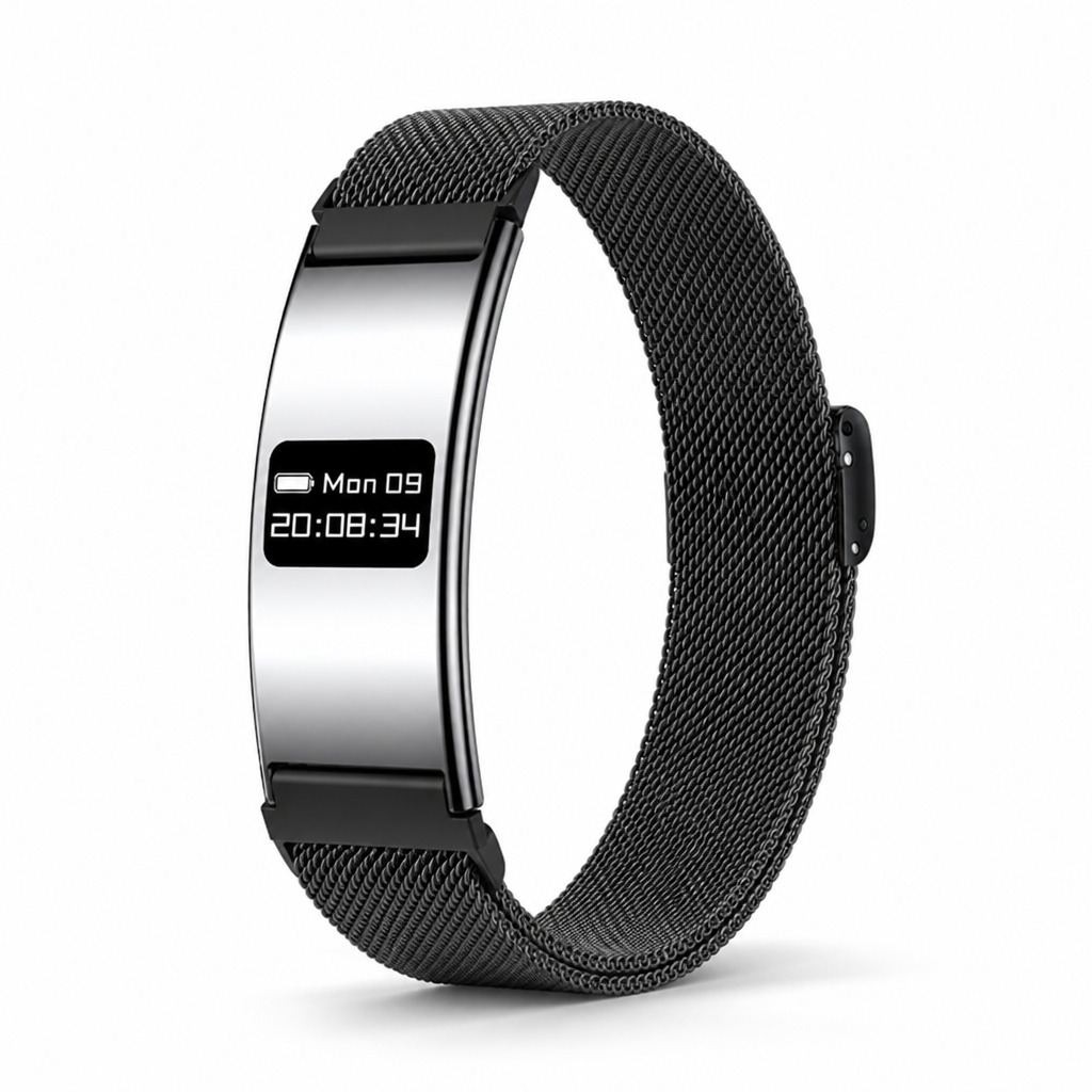 Ultra-Thin IPX8 Waterproof Fitness Tracking Smartwatch