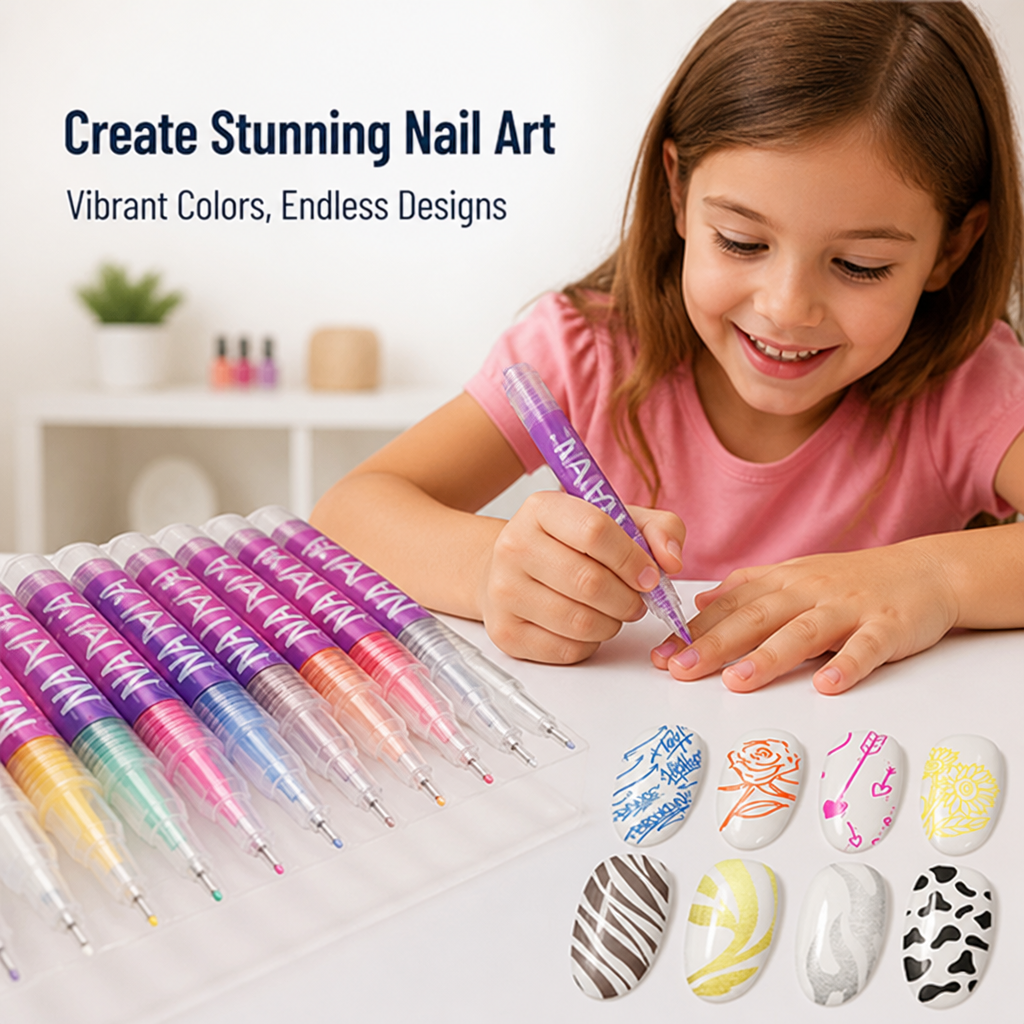 VividAura™ — Unleash Bold, Flawless Nail Art That Lasts and Cares