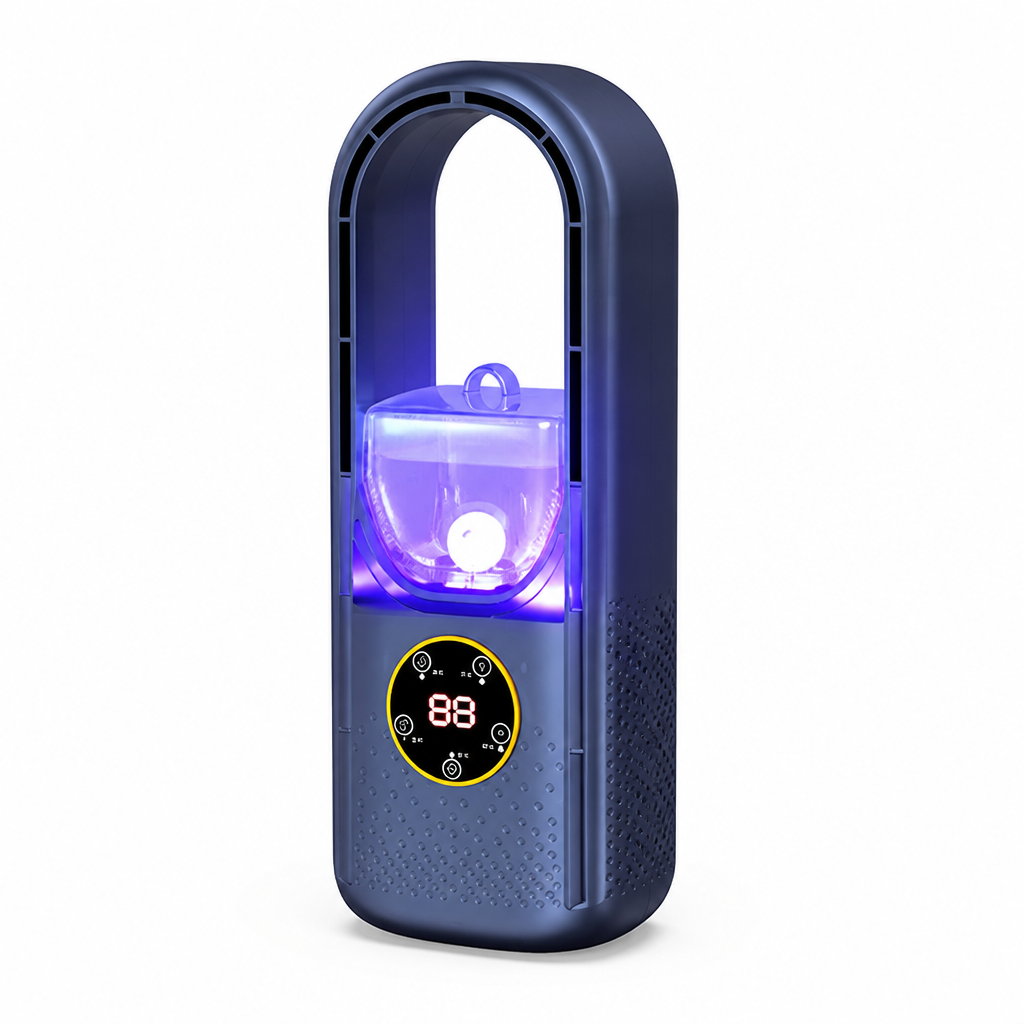 Bladeless USB-Powered Quiet Portable Fan