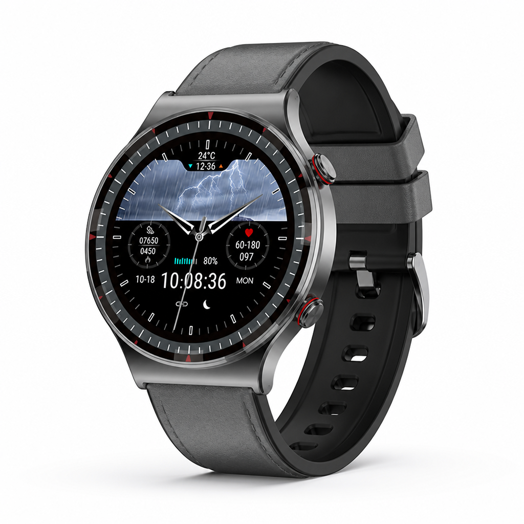 ECG & SpO2 Full-Touch HD Smartwatch