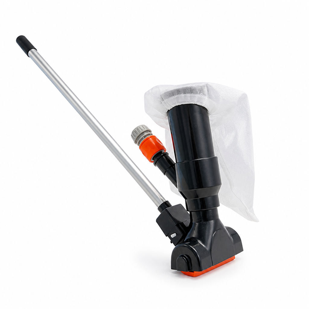 Durable Dual-Function Easy-Connect Pool Vacuum & Skimmer
