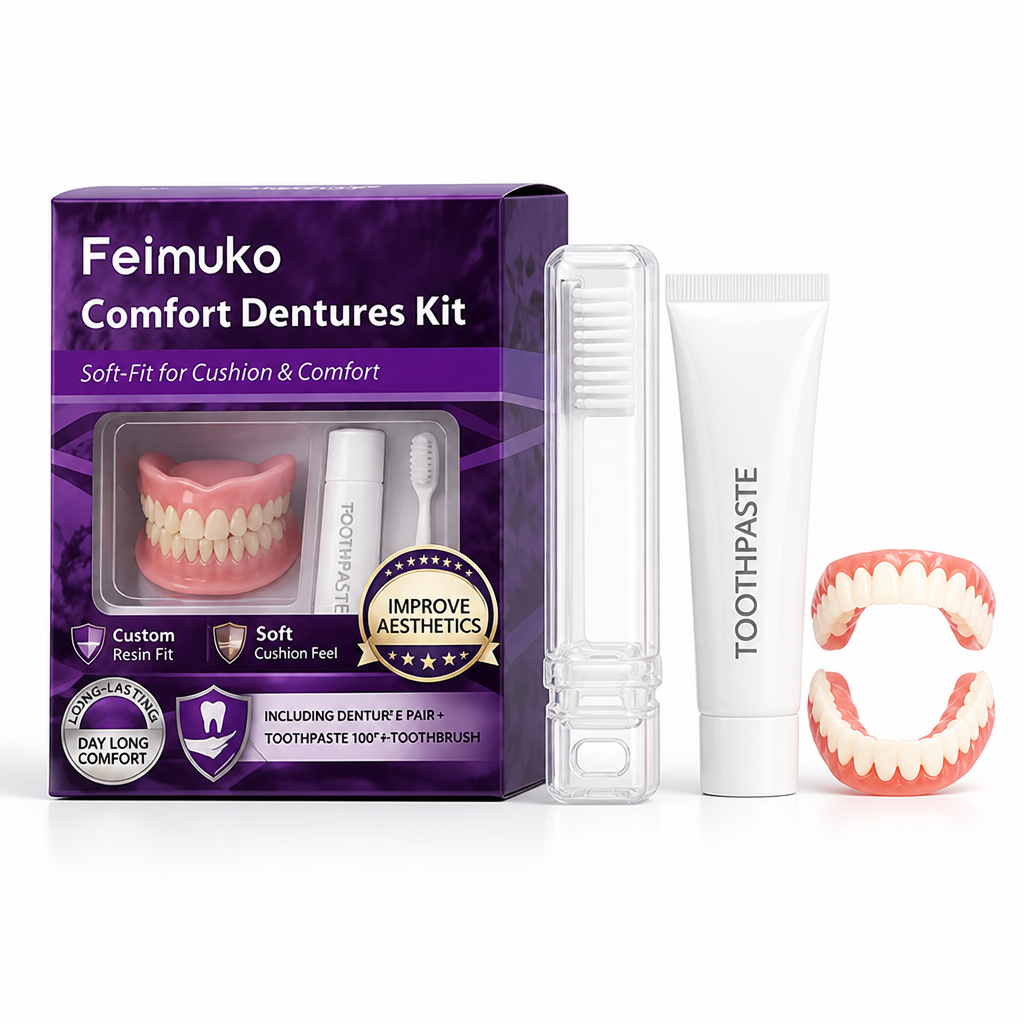 Custom-Moldable Comfort-Fit Snap-On Veneers Kit