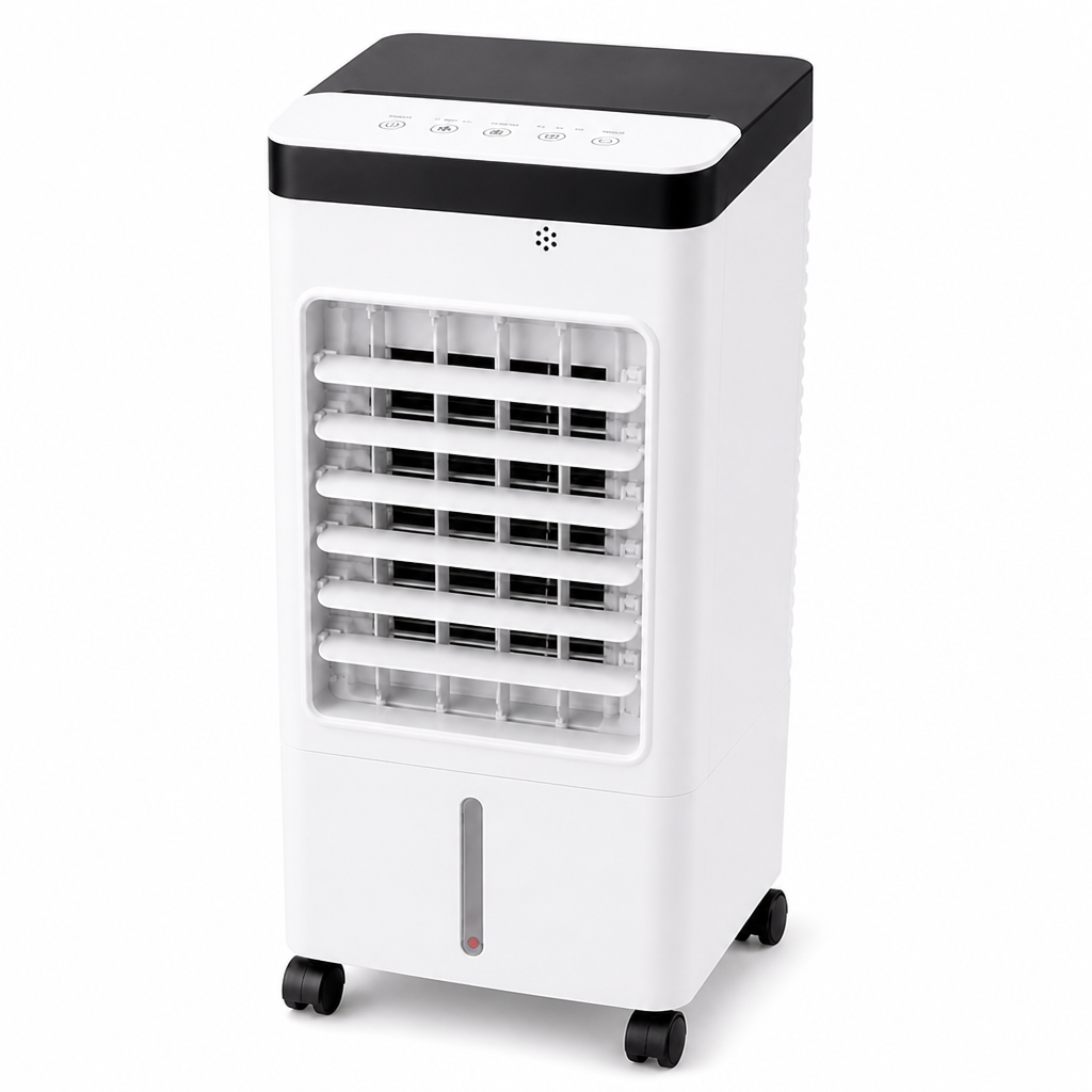 Windowless 3-In-1 Portable Evaporative Cooler (Remote & 12-Hour Timer)