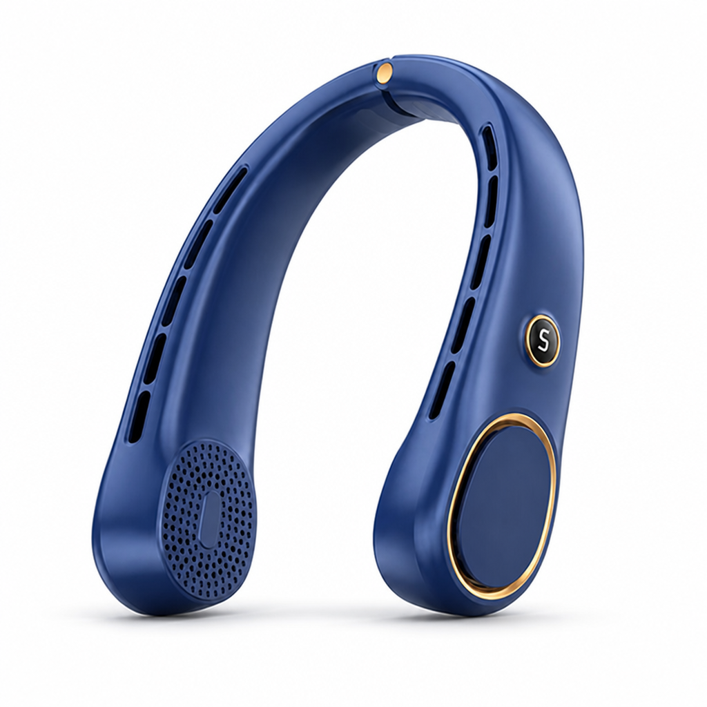 Bladeless Hands-Free Neck Fan (Up to 16-Hour Battery)