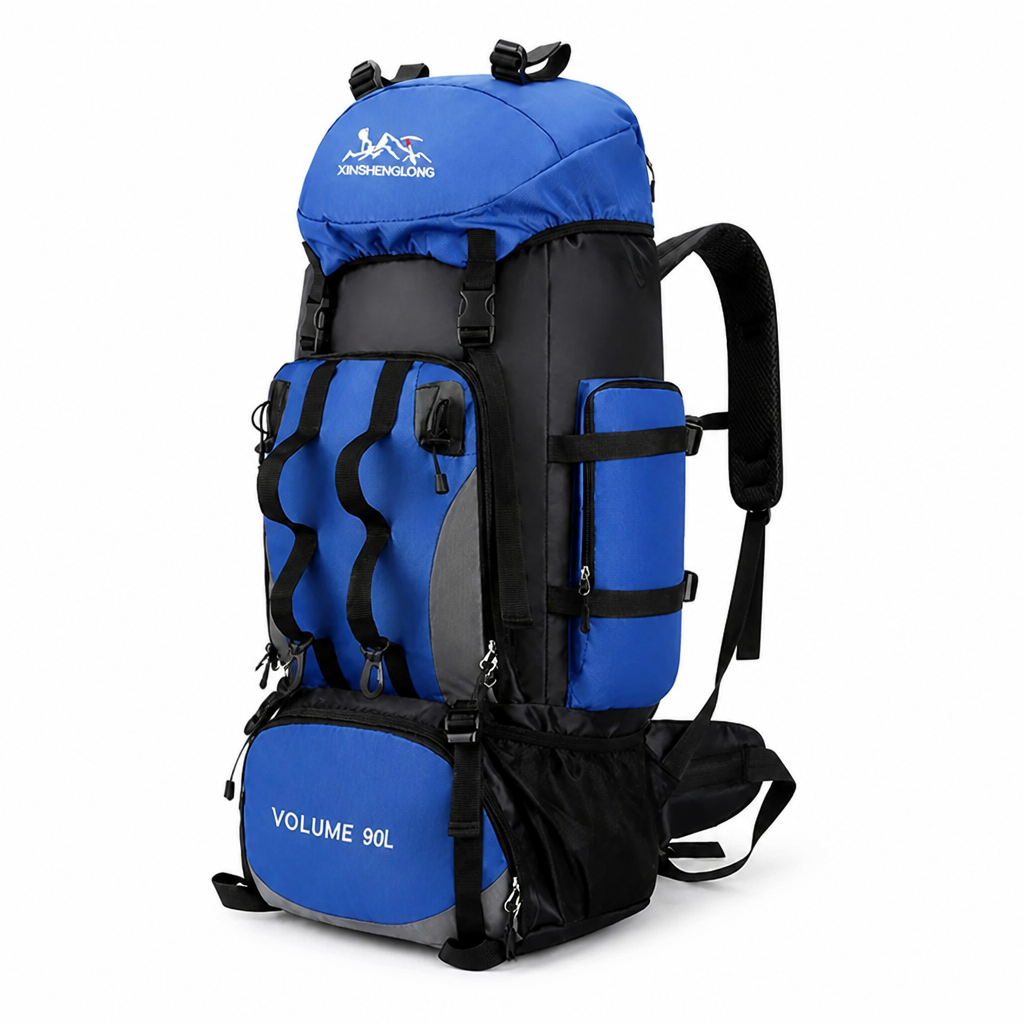 Water-Repellent Ultralight Hiking Backpack (90L)