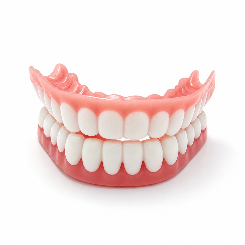 Natural-Looking Easy-Remove Dentures (For Seniors)