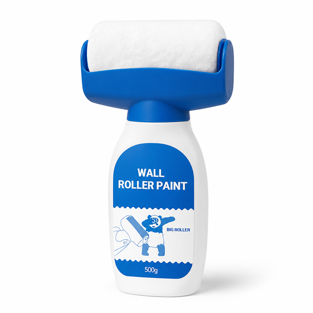 Integrated Microfiber Refillable Wall Paint Touch-Up Roller