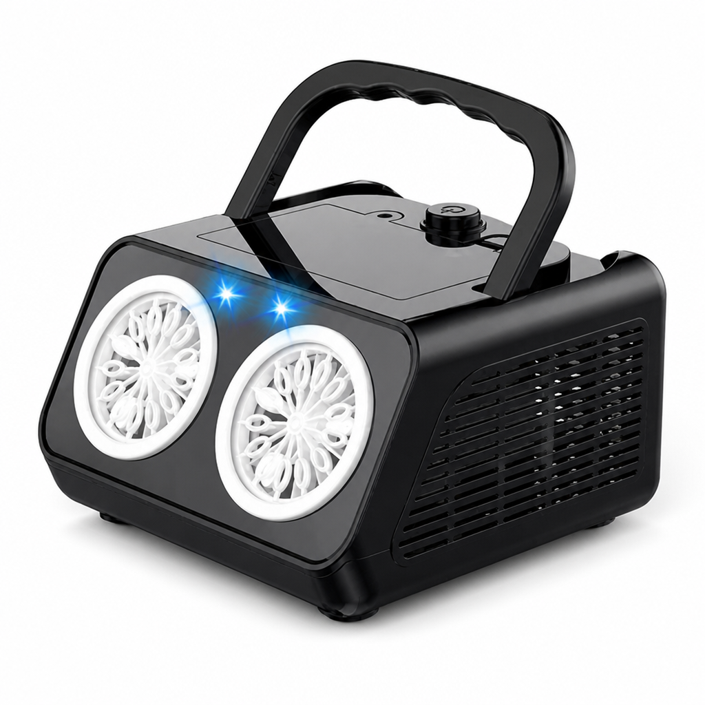High-Output USB & Battery-Powered Bubble Machine (20,000 Bubbles/Min)
