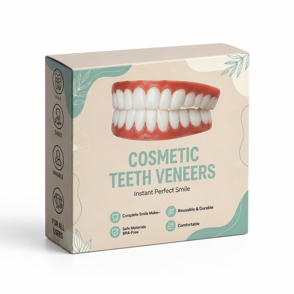 Natural-Look Comfortable Unisex Dentures