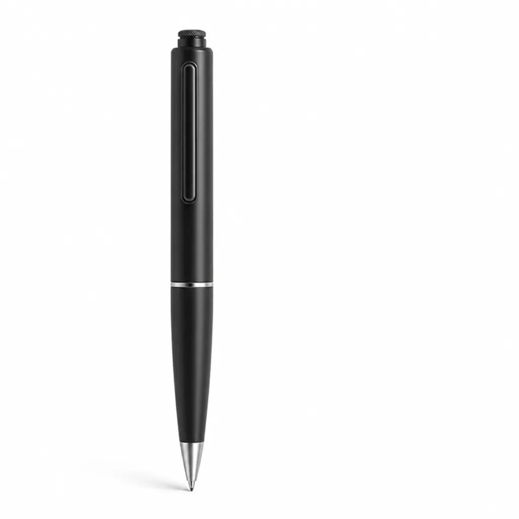 Refillable Retractable Pen (Cartridge/Converter Compatible, Stainless Steel Tip, Click Mechanism)