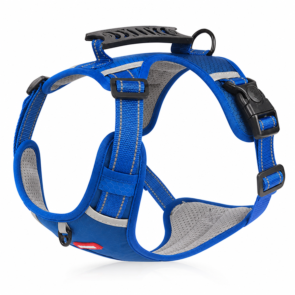 No-Pull Padded Reflective Dog Harness