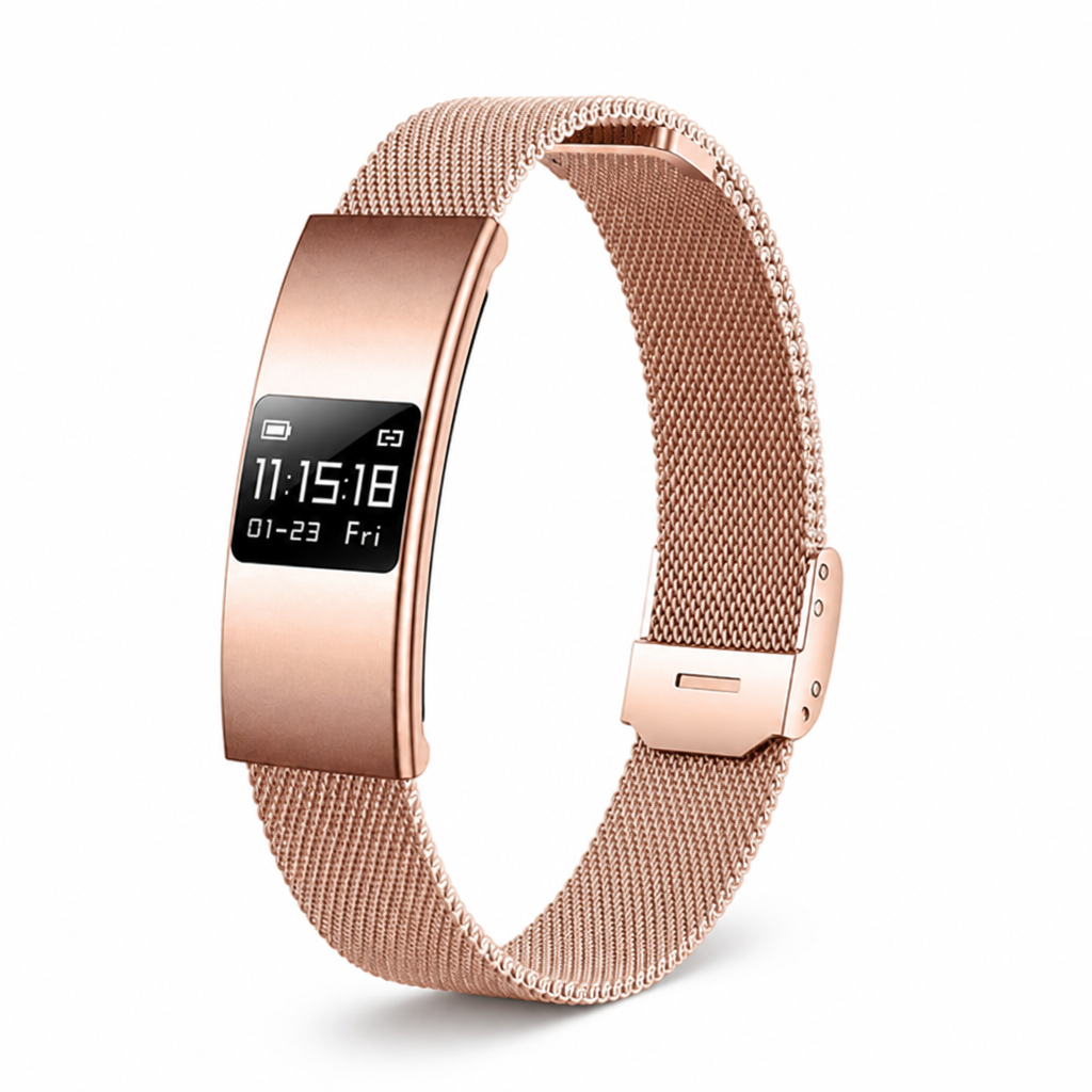 Ultra-Thin IPX8 Health-Tracking Smartwatch