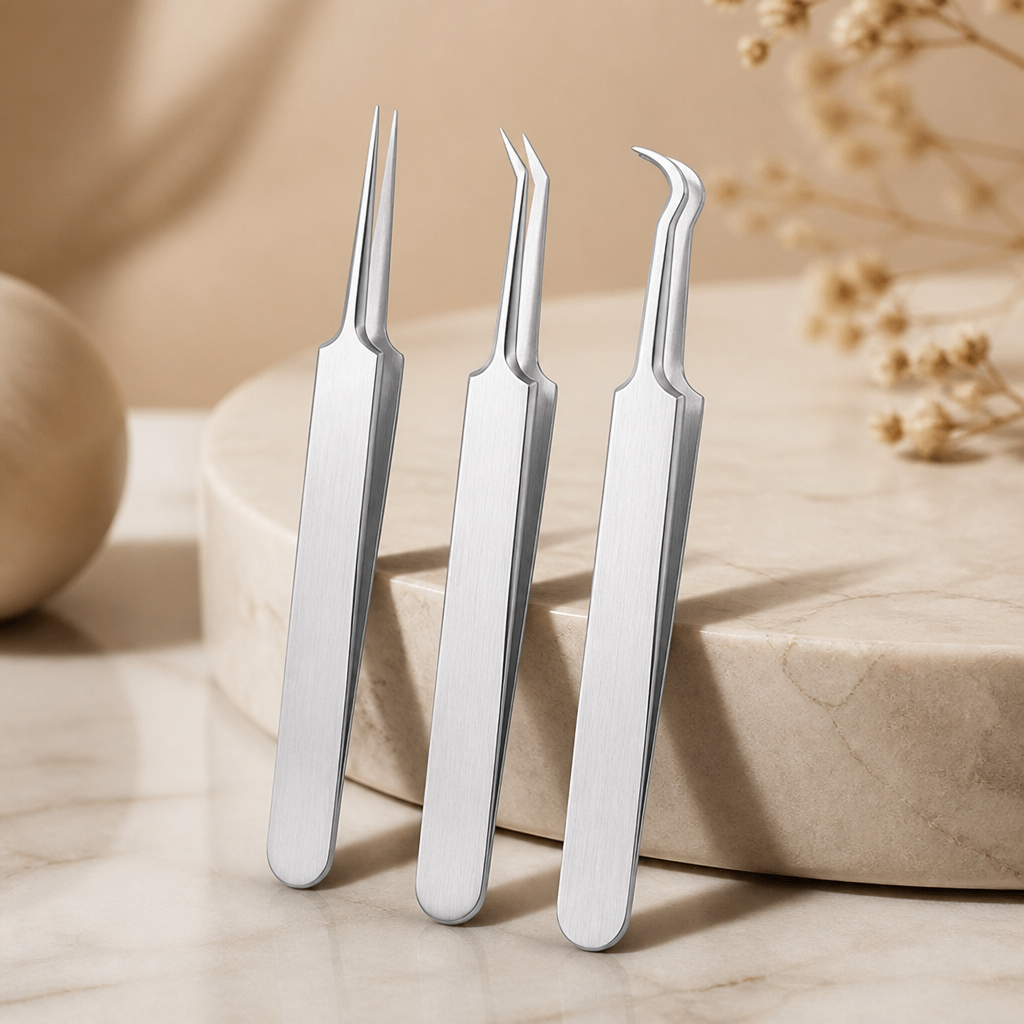 VeraLux™ Precision Tweezers Set — Master Every Detail for Bold, Flawless Beauty