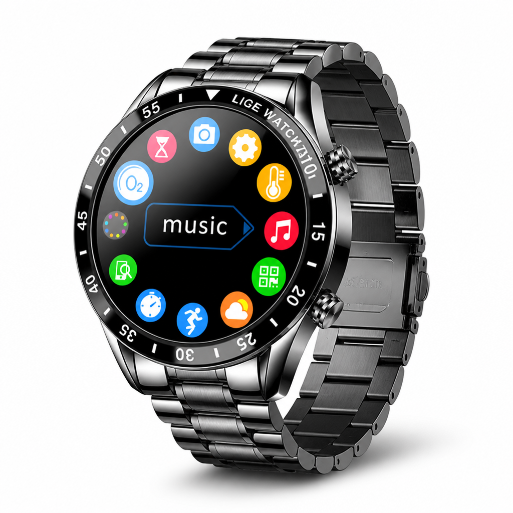 High-Res AMOLED 4G Smartwatch (48-Hour Battery)
