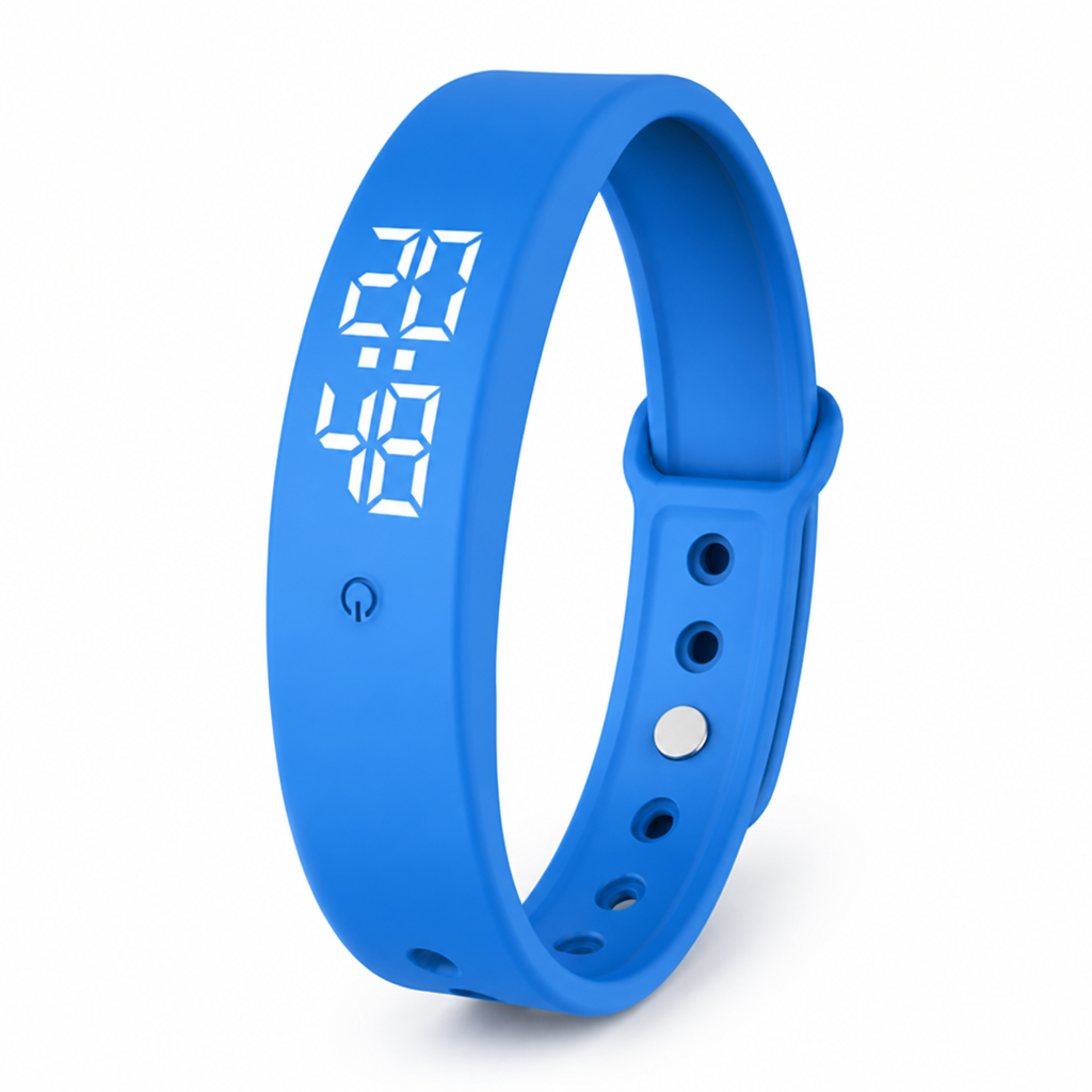 Silent Vibration Waterproof Health-Tracking Smartwatch