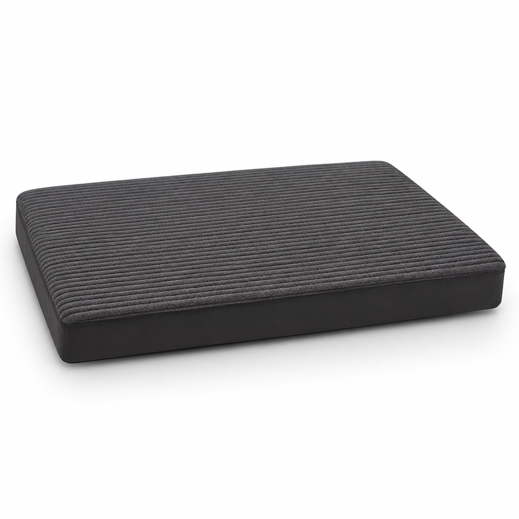 Orthopedic Two-Layer Memory Foam Dog Bed (Large, Removable Washable Cover)