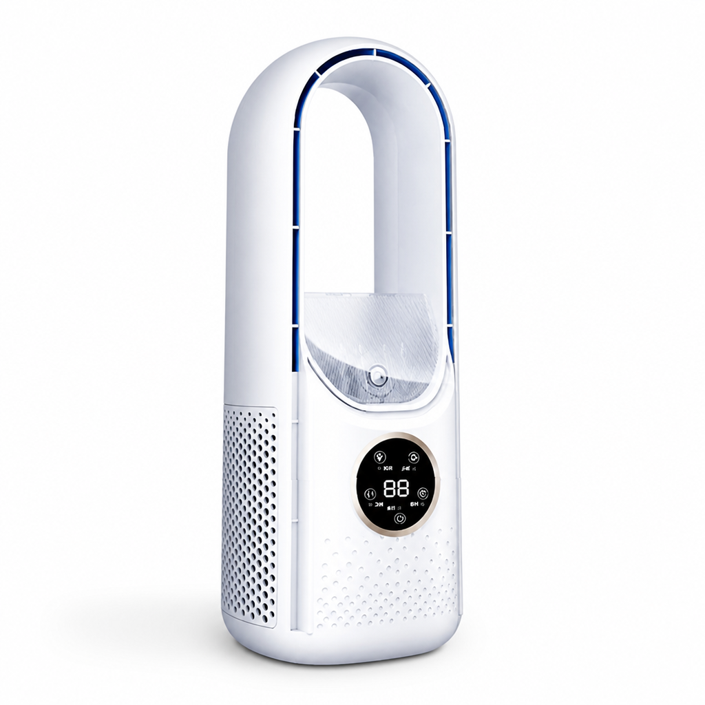 Bladeless Quiet Portable Desktop Air Cooler