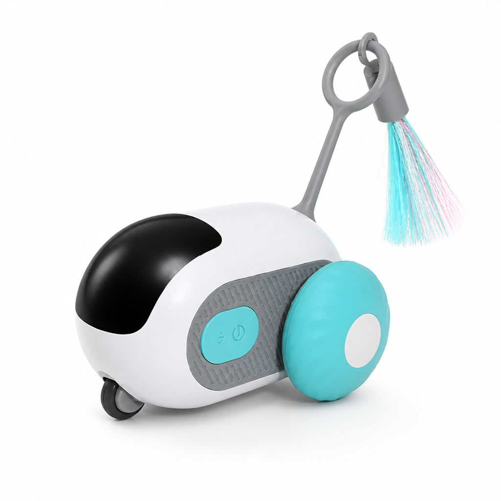 Self-Activated USB-C Rechargeable Motorized Cat Chase Toy