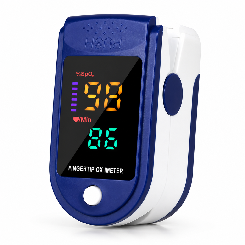 Large LED Display Non-Invasive Pulse Oximeter