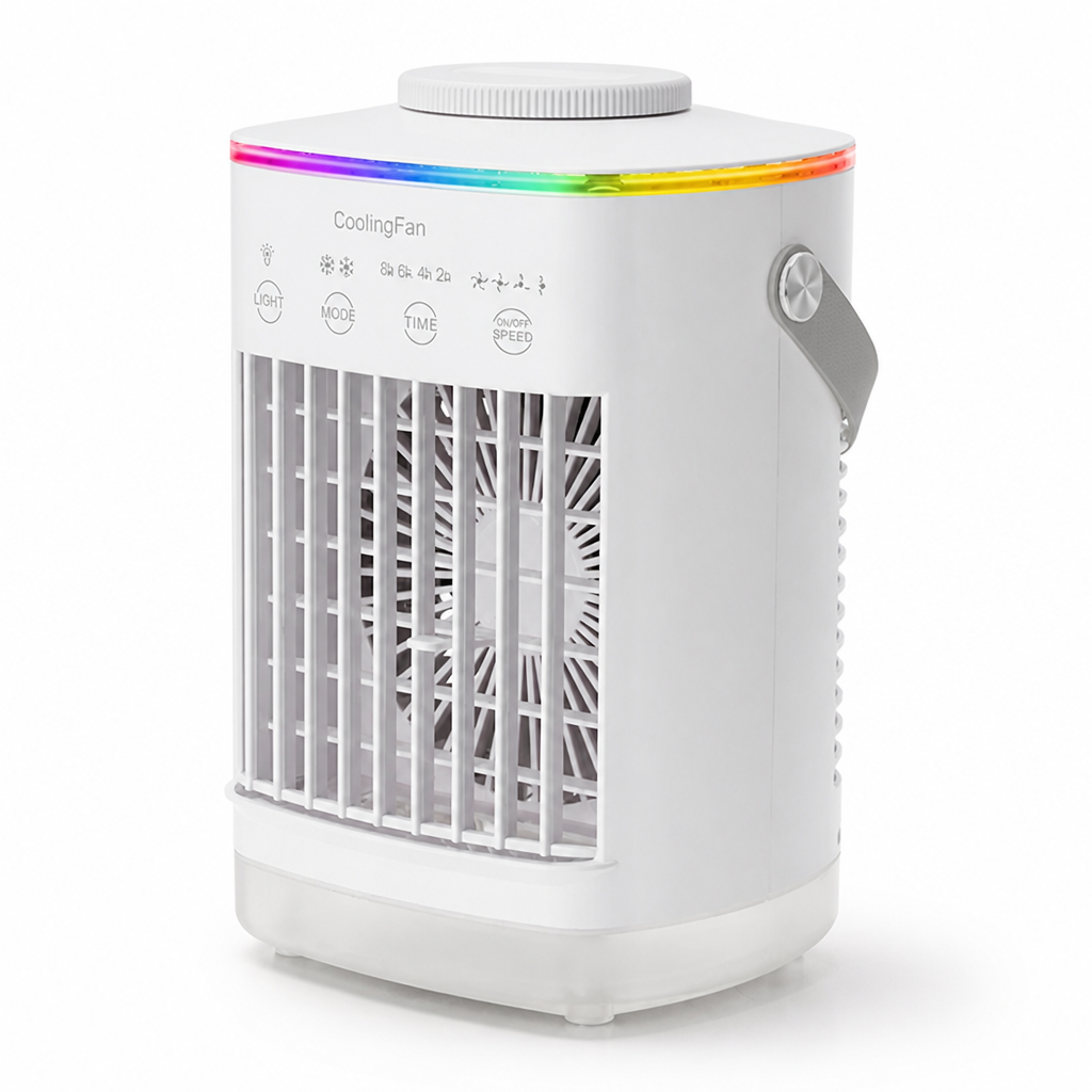 Ultrasonic Mist & USB-Powered Personal Air Cooler