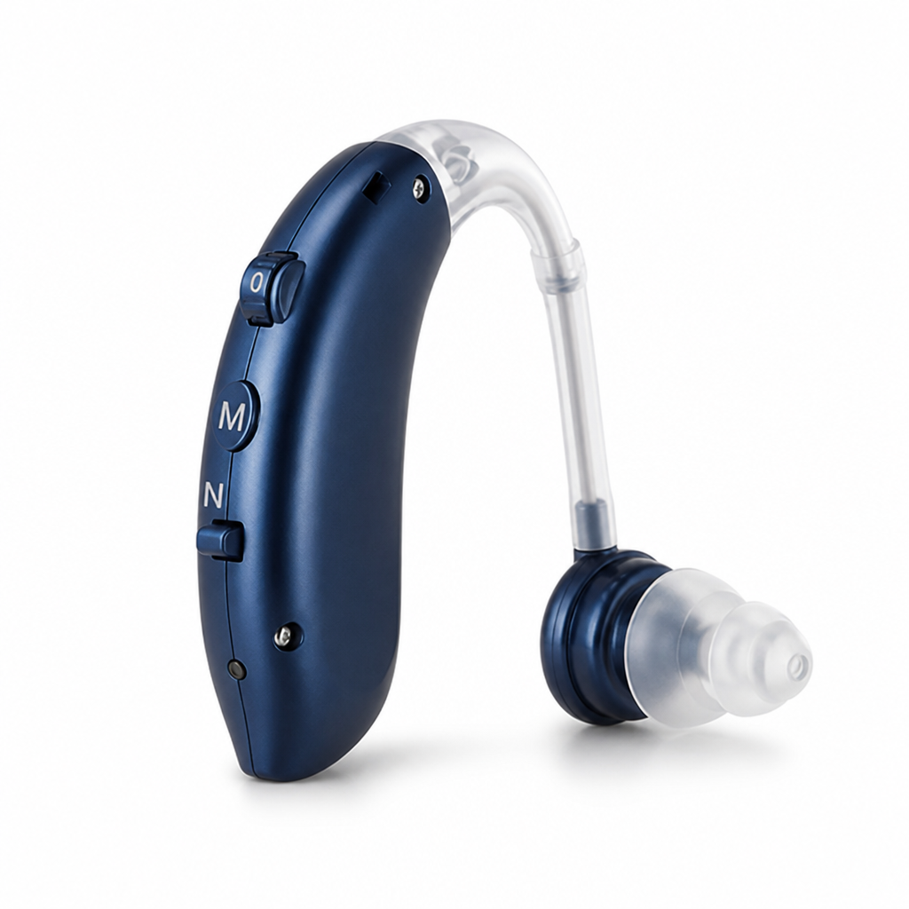 Rechargeable 20-Hour Noise-Reducing Hearing Aid