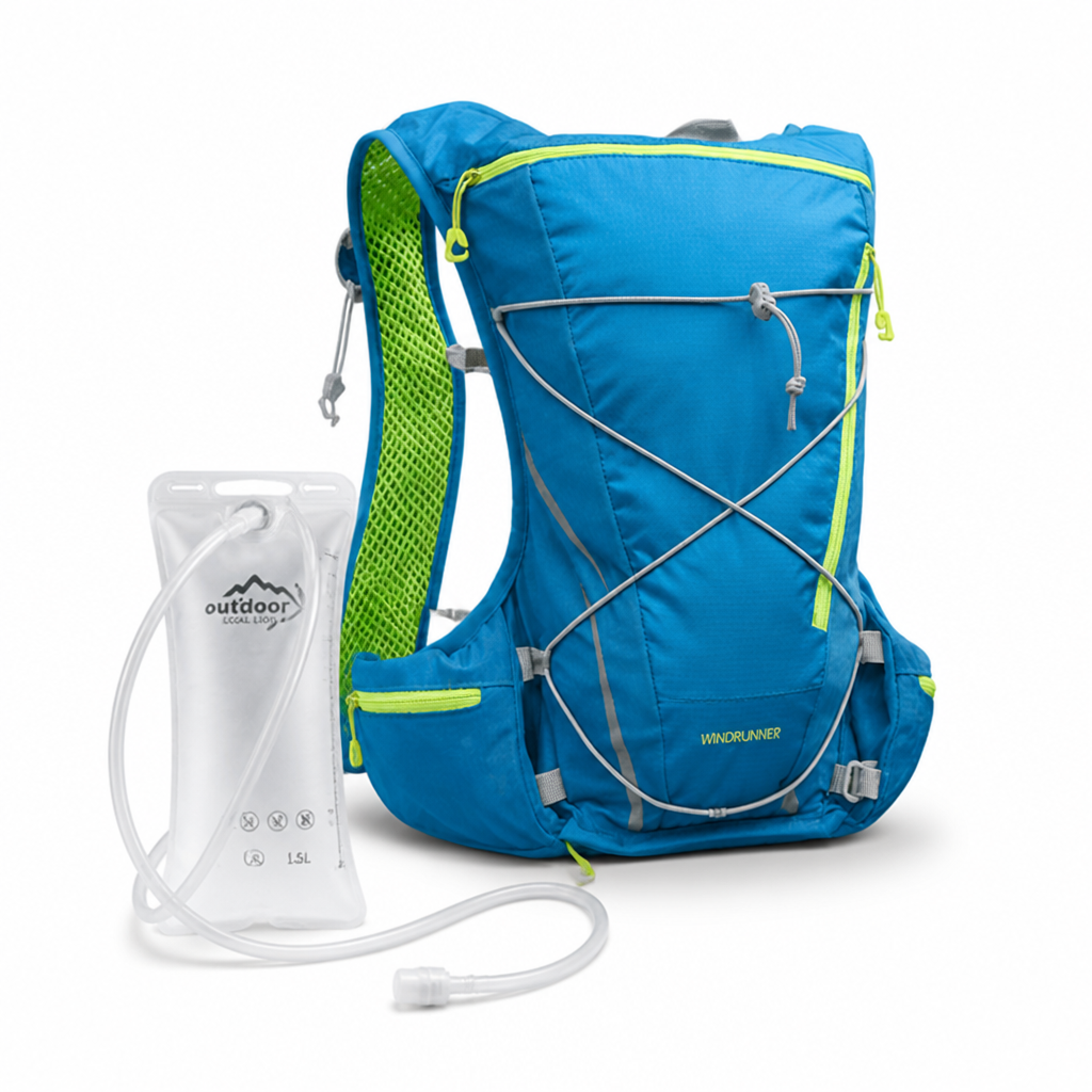 Lightweight Breathable Hydration Pack (1.5L Bladder)