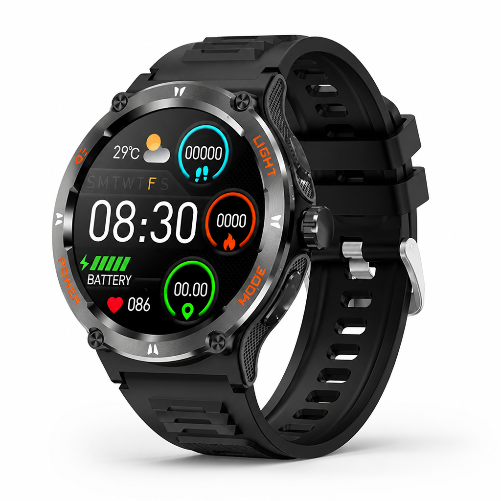 Full Touchscreen & Call-Enabled Waterproof Smartwatch