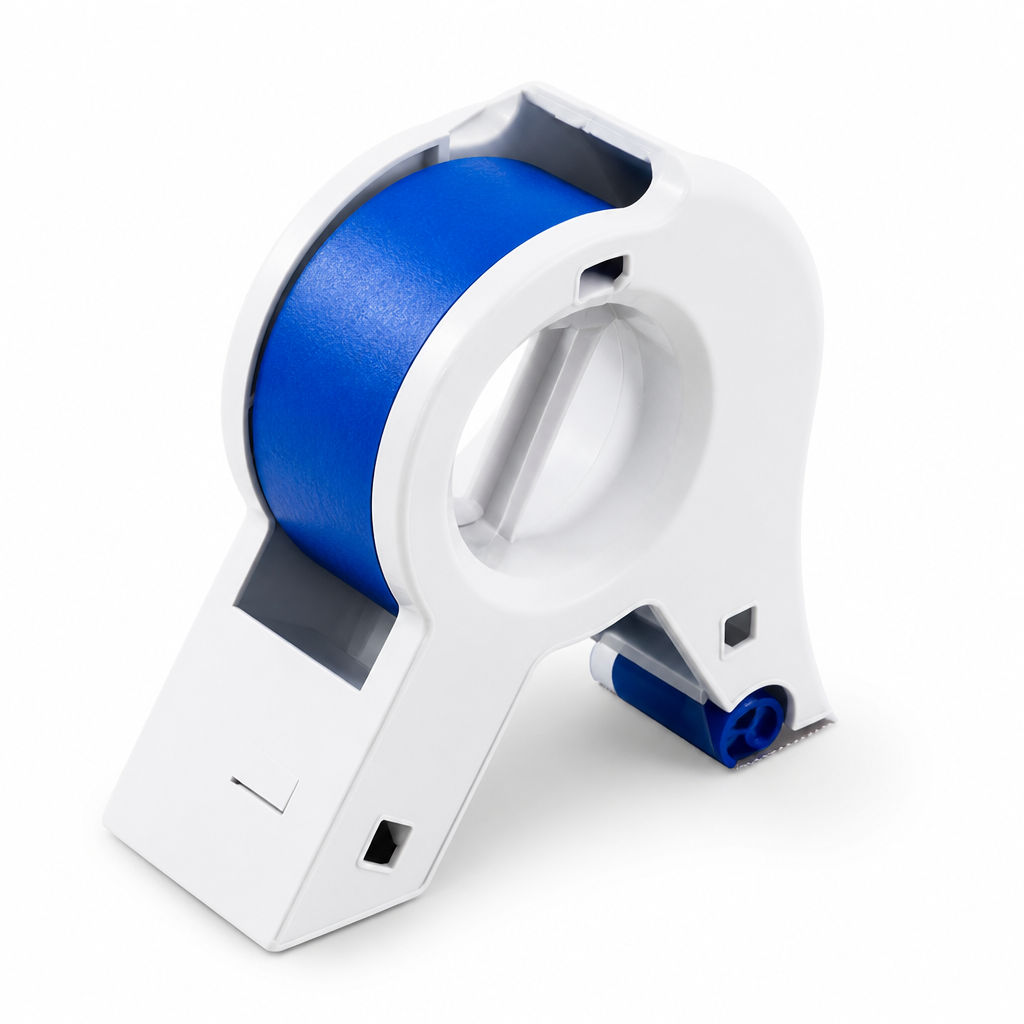 Steel Cutter & Bubble-Free Tape Dispenser (Fits Up to 50 mm)