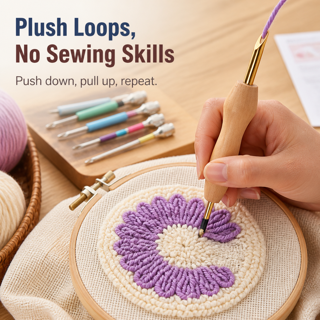 SereniStitch™ — Stitch with Effortless Precision That Brings Your Creations to Life